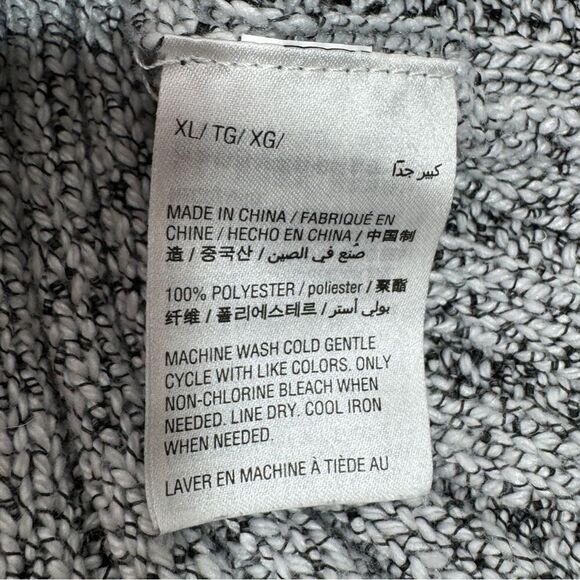 INC International Concepts Bell Sleeve Mock Neck Tunic Sweater Grey Fleck XL - Picture 11 of 14